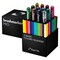 Karin Brushmarkers Pro Markers and Sets - Set of 12, Basic Colors with Blender